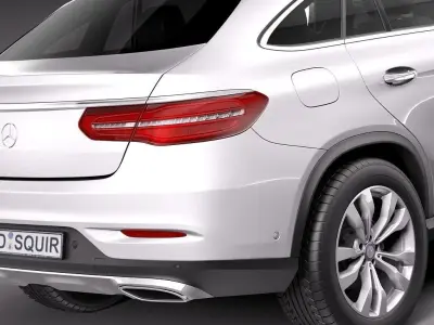Mercedes-Benz GLE Coupe 2016 3D model