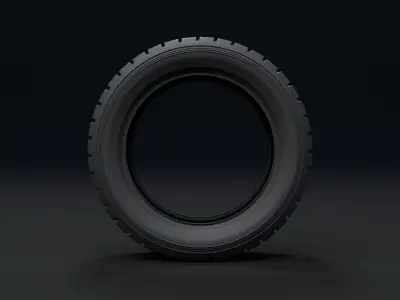 Rally tyre  3D model
