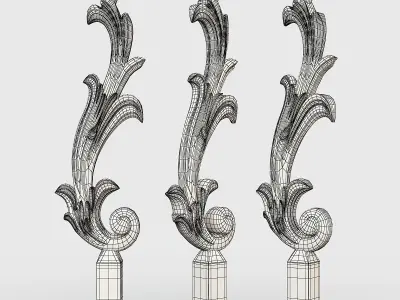 Classic baluster 3D model