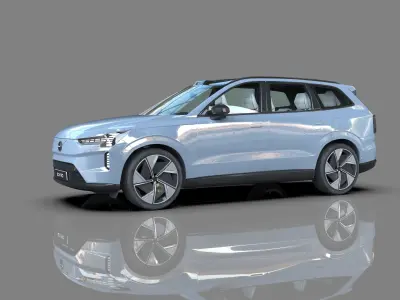 Volvo EX90 2023 Organizing 3D model