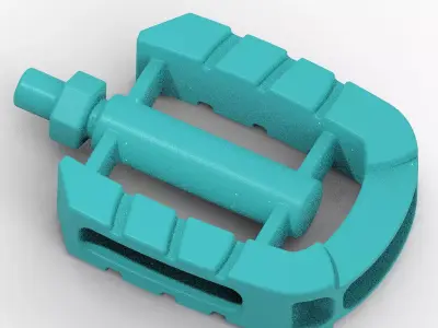Sports Bike Pedal 3D print model