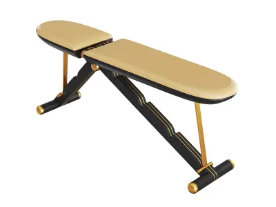 PENT luxury fitness equipment Bench 3D model