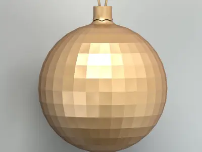 Christmas Balls collection 01 3D model