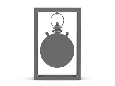 Table Clock 3D model get