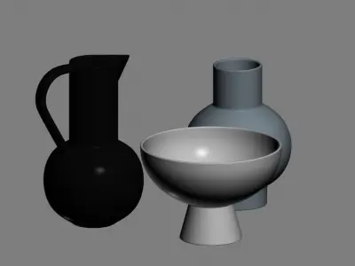 vase 30 3D model purchase