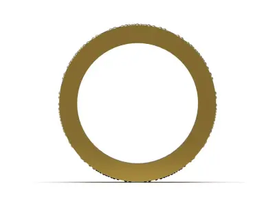 Luxury eternity cad jewelry ring model rr0069 3D print model