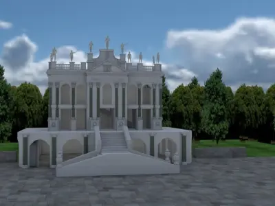 BASILIQUE SAINT JEAN DE LATRAN 3D model