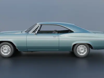 Chevrolet Impala 1966 3D print model
