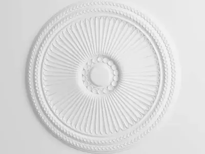 Circular Ornamental Decoration 3D model