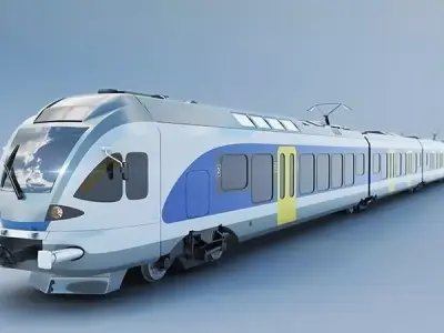 Stadler FLIRT 415 train 3D model
