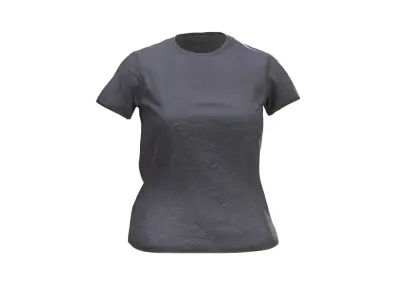 Tshirt 122 - All MH Bodies - UE5 Skeletons - Rigged Low-poly 3D model