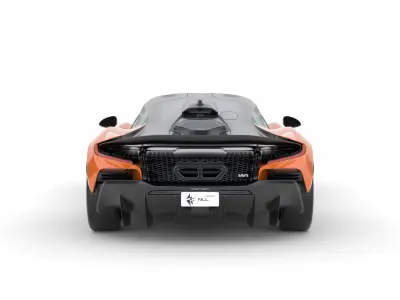 McLaren W1 2025 3d Model 3D model
