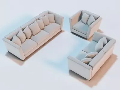 Eckard Sofa 3D model