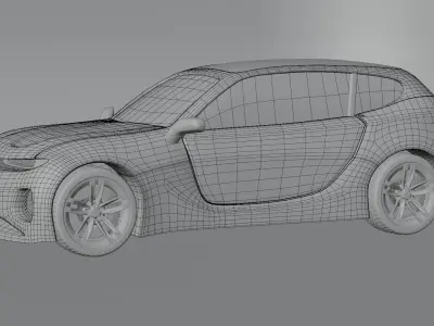 Lynk And Co 3D model