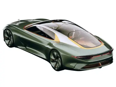 Bentley EXP 100 GT Concept 2019 3D model