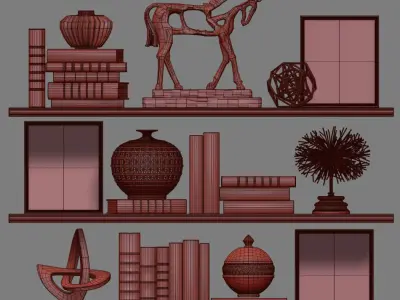 Decor Set 50 3D model