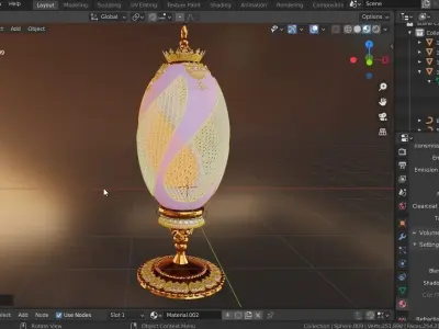 trophy 5 3D model