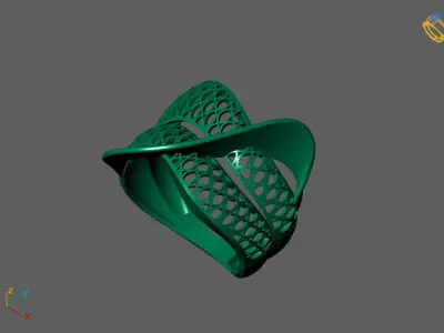 Fancy Womens Rings Plain Rings Ready STL 3DM Models Rings 3D print model 3