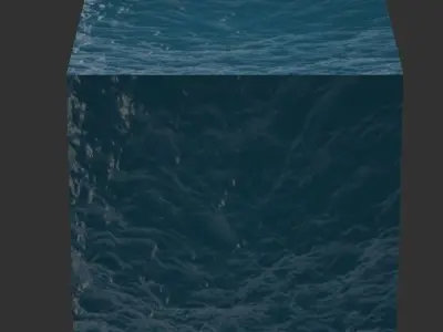 Water Material  Free 3D model