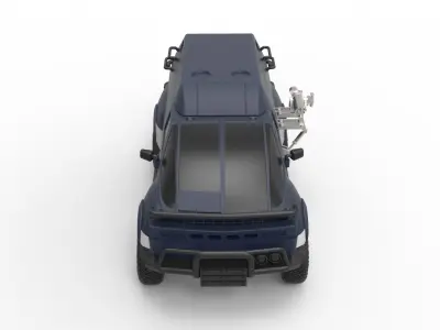 RV from Hell from Tango and Cash Scale 1 to 24 3D print model