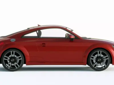 Audi TT Coupe 2019 3D model
