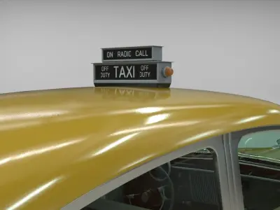 FLEETLINE TAXI 1949 3D model