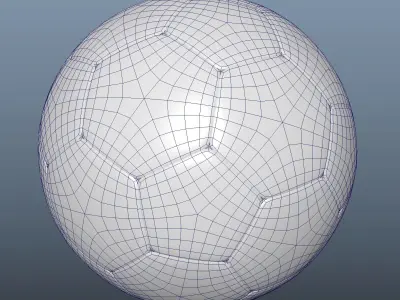 Classic ball 3D model
