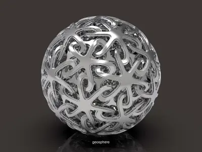 sphere sculpture 3D Model Collection