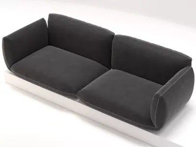 Jalis Cor Couch 3D model