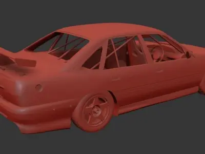 Holden Commodore Mk2f VR Race Car 1993 3D print model