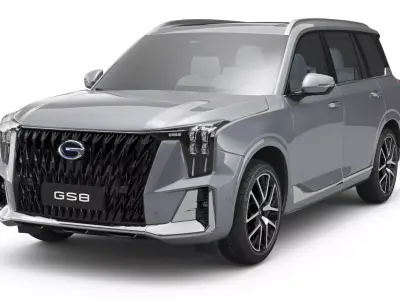 2026 GAC GS8 7 Seats Hybrid with Interior 3D model