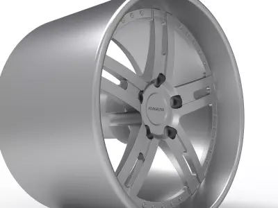 FORGELINE FS3P v2 WHEEL 3D PRINT MODEL  3D print model