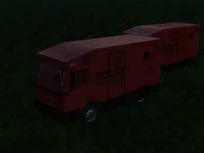 Tactical Police Vehicle 3D model