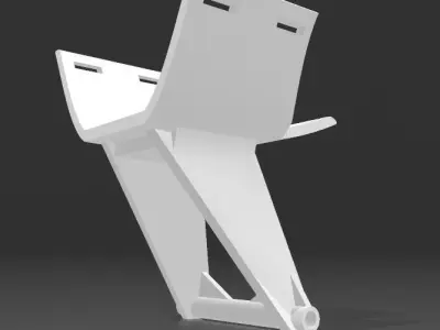 FRONT ORTHOPEDIC CART FOR PETS 3D print model