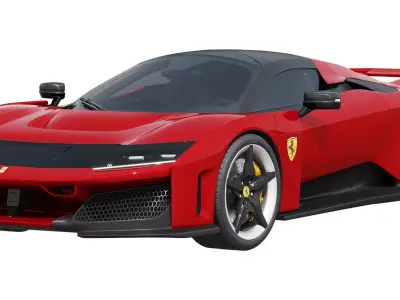 Ferrari F80 2025 3D model