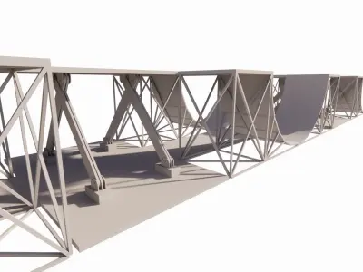 Skatepark-Skate Park PACK 3D model