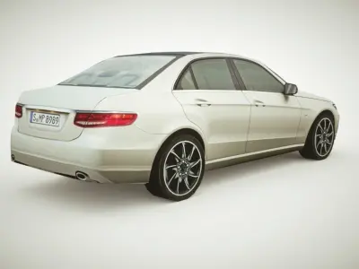 Generic Sedan v1 Low-poly 3D model