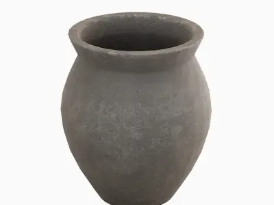 Pottery Cup 01 Low-poly 3D model