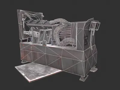 Broken Generator 3D model