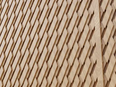 Wall wood V21for your interior wall wood  3D model