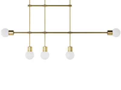 Chandelier Double join SKU 6279 Free 3D model