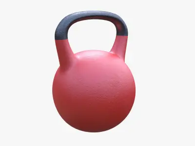 Gym kettlebell 3D model
