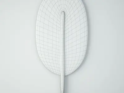 Decorative Fan 3 by ZARA HOME 3D model