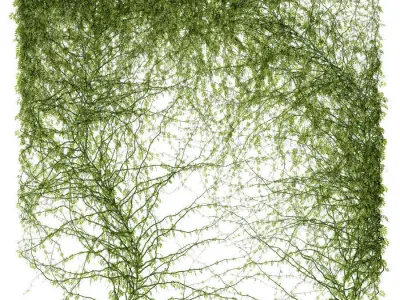 Leaves for walls 3D model