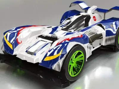mini4wd 3dmod 3D model