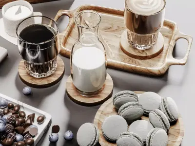 decorative set 146 3D model