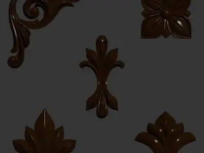 Trim Ornament 57 3D model