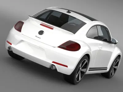 Volkswagen Fusca 3D model