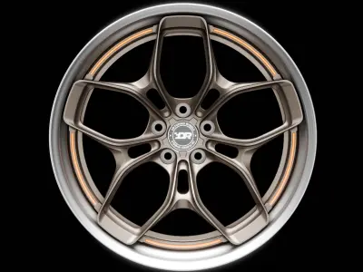 DL05-M  High Poly Alloy Car Rim for Renders and Visualization 3D model