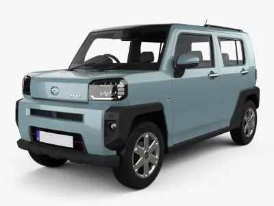 Daihatsu Taft HQinterior  2020 3D model